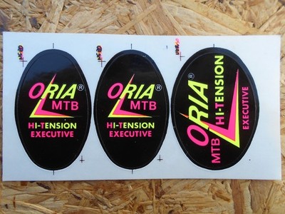 Rahmen Aufkleber Decals Sticker ORIA MTB Hi-Tension  MTB Rennrad retro original