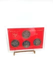 ISLE OF MAN OLYMPIC GAMES Coins set 1980 Crown Set of five coins in case