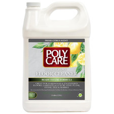 PolyCare 1 Gal Multi-Surface Floor Cleaner 128 fl oz Fresh Citrus Ready To Use 0.21 per fl oz