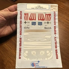 Superscale Decals 720466 1/72 Scale F-104 Starfighter Canada & W Germany 25 Ann