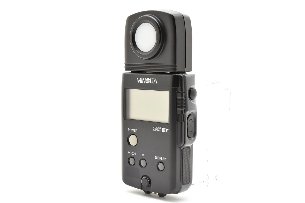 その他 MINOLTA COLOR METER III F Minolta Color Meter III F IIIF Digital Light Meter [Near MINT