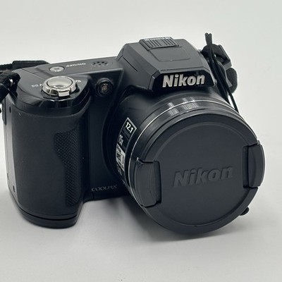 Nikon COOLPIX L110 Digital Camera Black 15x Wide Angle Optical