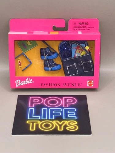 VTG 1999 Mattel Barbie  “Fashion Avenue Accessories- School Rules”  #25751 *NIP*