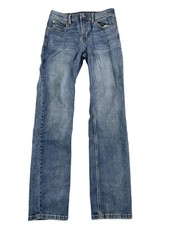 Thereabouts Jeans Boys 18 Slim Blue Straight Fit Denim 5-Pocket Zip Fly Youth