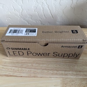 Armacost Lighting 870600 60-Watt Dimming LED Driver, 24-Volt DC Universal Plus A
