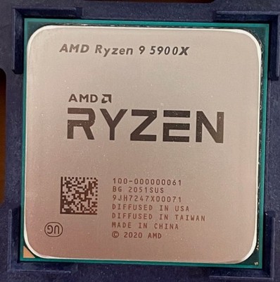 AMD Ryzen 9 5900X 12Cores 3.70GHz 64MB 105W Socket AM4 CPU