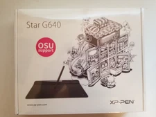 XP-PEN Star G640 Art Graphics Drawing Tablet, 6x4 WIN MAC Stylus USB, NEW/SEALED