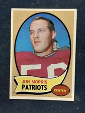 1970 Topps #214 Jon Morris Boston Patriots VG/EX