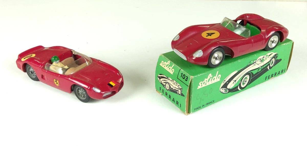 VOITURE SEDAN ROUGE vintage MF 254 – Neuf dans sa boîte d'origine EUR 100,00 - FR