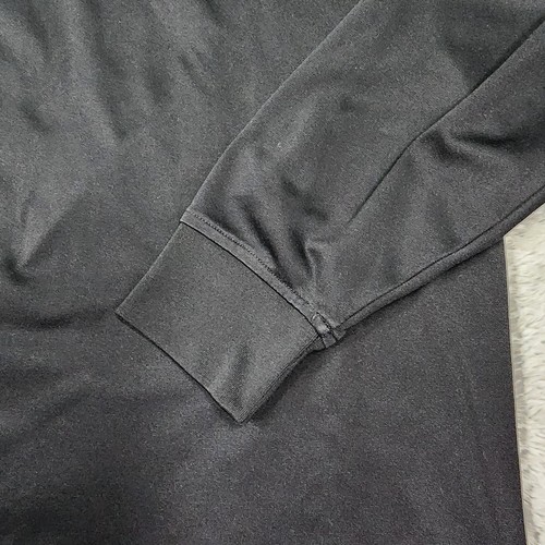 FootJoy Burning Tree Golf Long Sleeve Polo Shirt Mens Large Black Polyester - Picture 5 of 15
