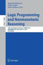 Logic Programming and Nonmonotonic Reasoning  Paperback Springer 