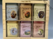 Pooh’s Brews Tea Collection | 6 Tins Gift Set | 90 Tea Bags Variety Pack
