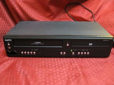 Sanyo FWDV225F DVD VCR VHS Player Combo Unit TESTED WORKS  no remote