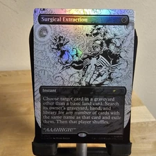 MTG Surgical Extraction (Ink) (Rainbow Foil) (2022) | NM Foil | Spider-Man {SLD}