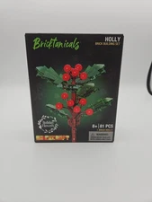 Brick Craft Bricktanicals Holly Brick Building Set 81 Pieces