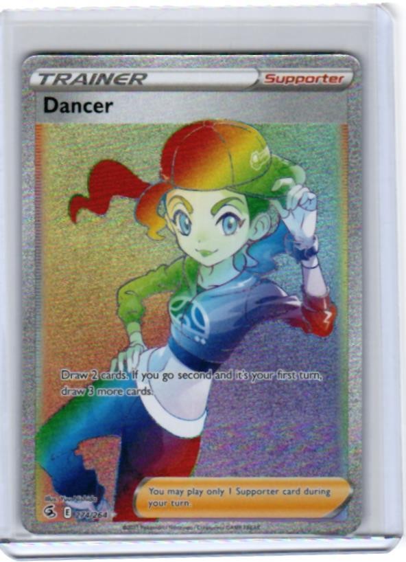 SWSH08: Fusion Strike #274/264 Dancer (Secret)
