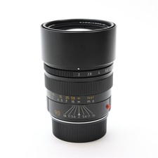 Leica Summicron-M 90mm F/2.0 E55 w/Built-in Hood Black Chrome 164