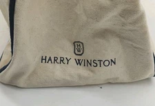 HARRY WINSTON 100% Cotton Novelty Tote - Rare