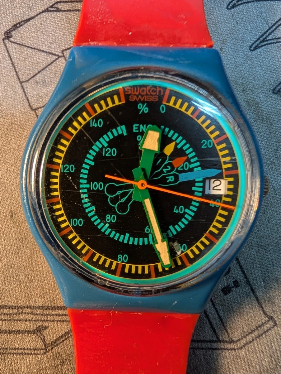 Swatch Wristwatches with Vintage Blue for sale | eBay