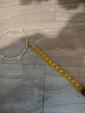 General Electric GE Microwave Glass Plate Model Number EMO300HBB01 13 1/2 in.