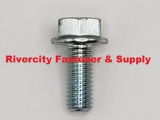 M8-1.25x20 Hex Head Flange Bolts 8mm x 20mm Grade 10.9 Steel Screws M8x1.25 x 20