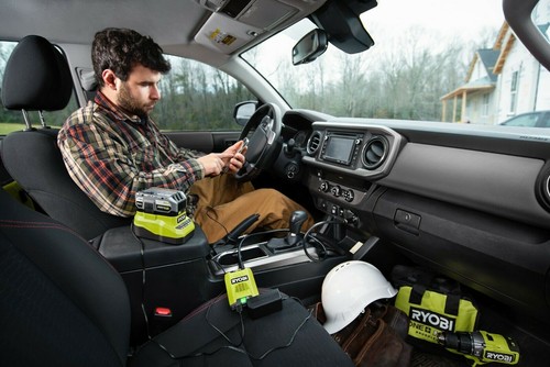 NEW RYOBI 18V 120-Watt 12V Automotive Power Inverter with Dual USB Ports RYi120A - Picture 6 of 6