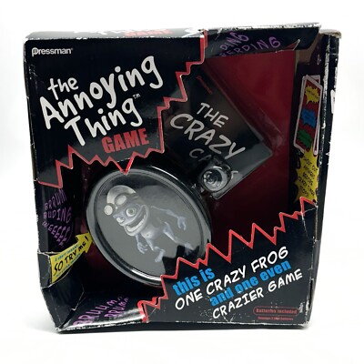Crazy Frog-The Annoying Thing Game The Crazy Cards 2006 NEW Box Damage