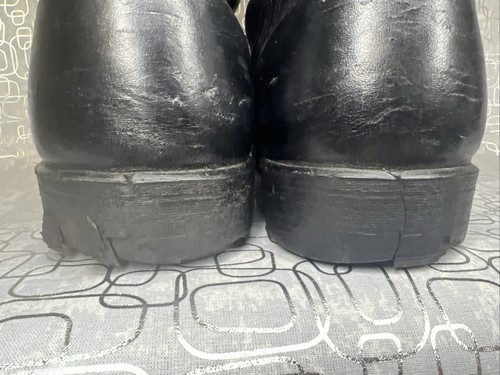 Vintage Tactical Ranger Black Lace Up Boots- Stamped J8-93 Jungle Tread 1 Owner - Picture 4 of 13