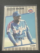 1989 Fleer - #52 Mookie Wilson