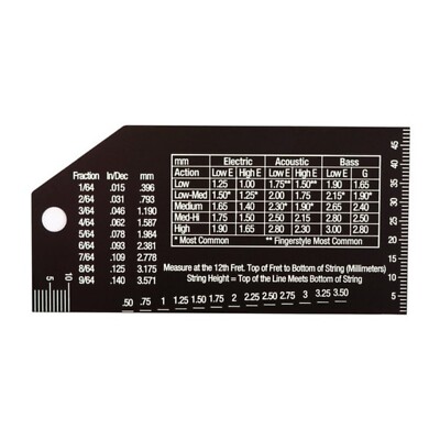 Music Nomad Precision String Action Gauge (MN602)