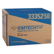 Kimtech* KIMTEX Wipers, BRAG Box, 12 1/10 x 16 4/5, Blue, 180/Box
