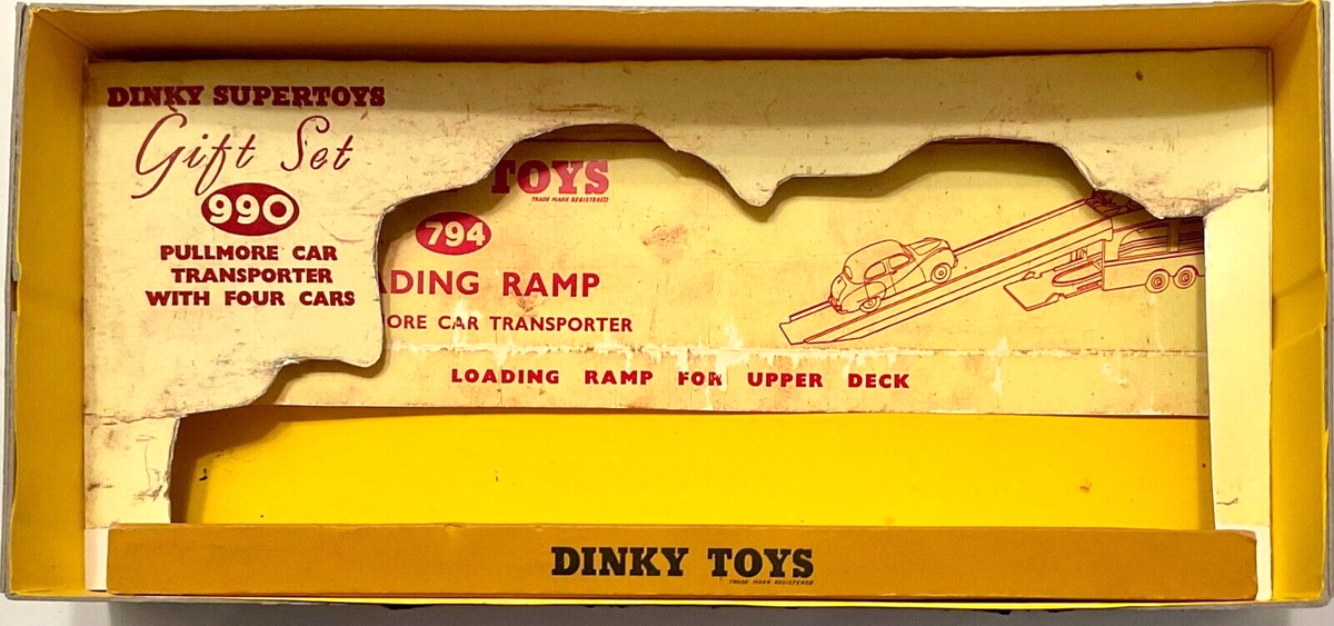 DINKY SUPERTOYS MECCANO England #990 CAR TRANSPORTER GIFT