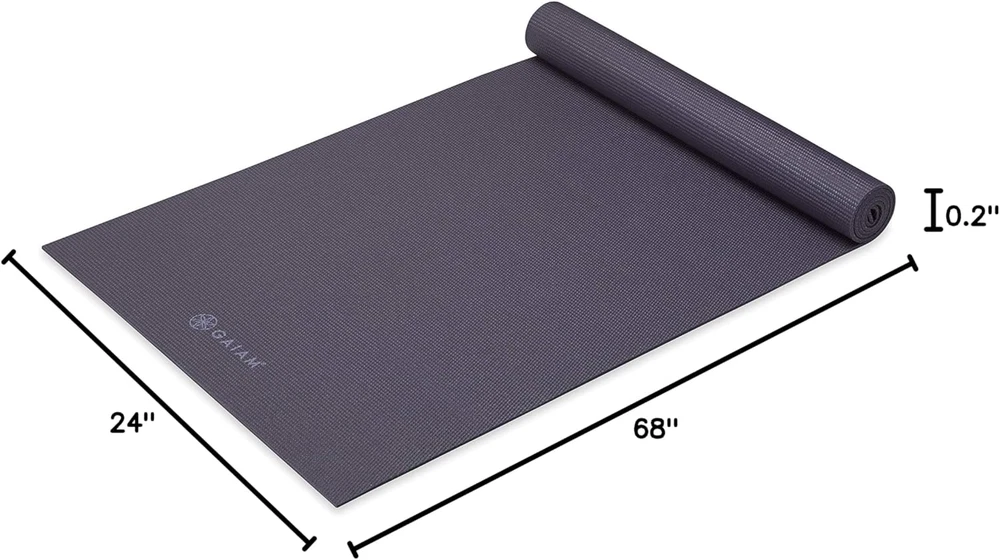 Premium 5mm Thick Non-Slip Yoga Mat for All Fitness and Exercise Needs