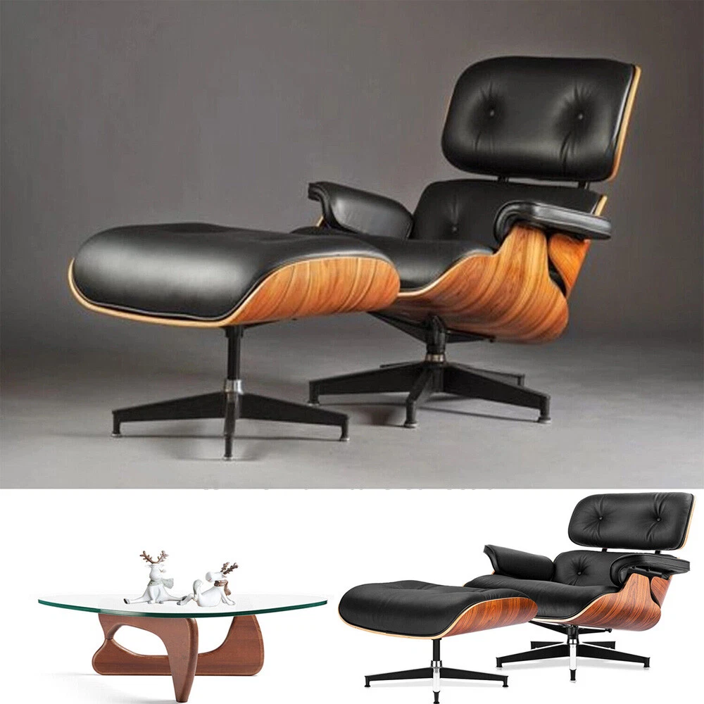 10 Iconic Lounge Chairs with Footstools