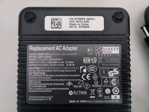 NEW Dell DA330PM111 Power Adapter 19.5V 16.9A 330W - Picture 3 of 5