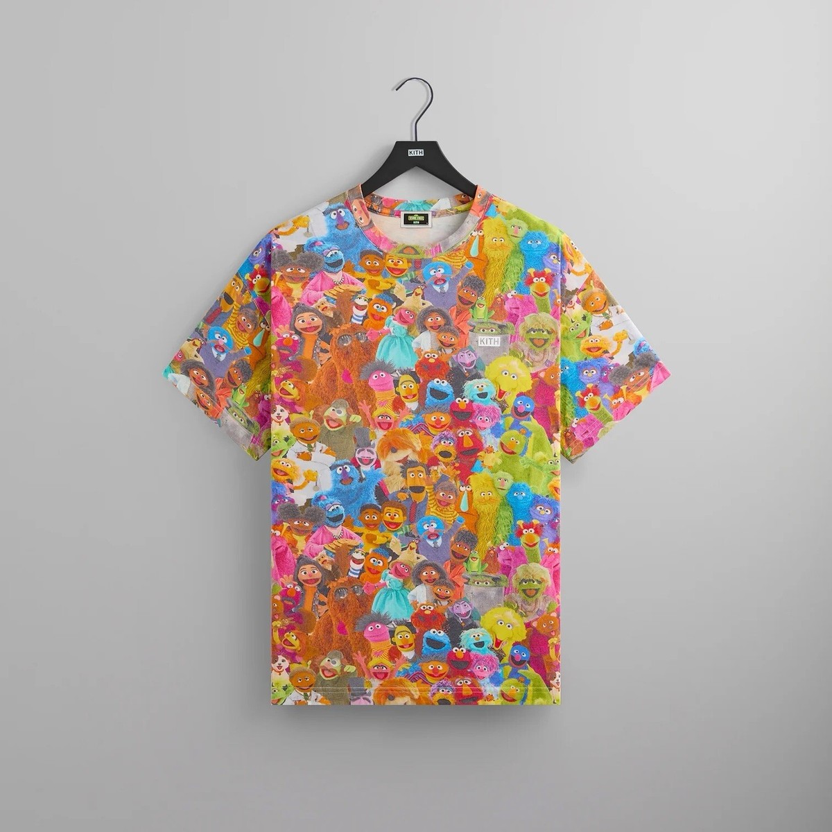 Tシャツ・カットソー Kith x Sesame Street Vintage Tee Kith x Sesame Street Kids Family Tee Black - FW24 - US