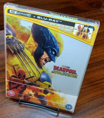 Deadpool and Wolverine Steelbook-Wolverine (EU IMPORT) w/PROTECTIVE SLEEVES- NEW