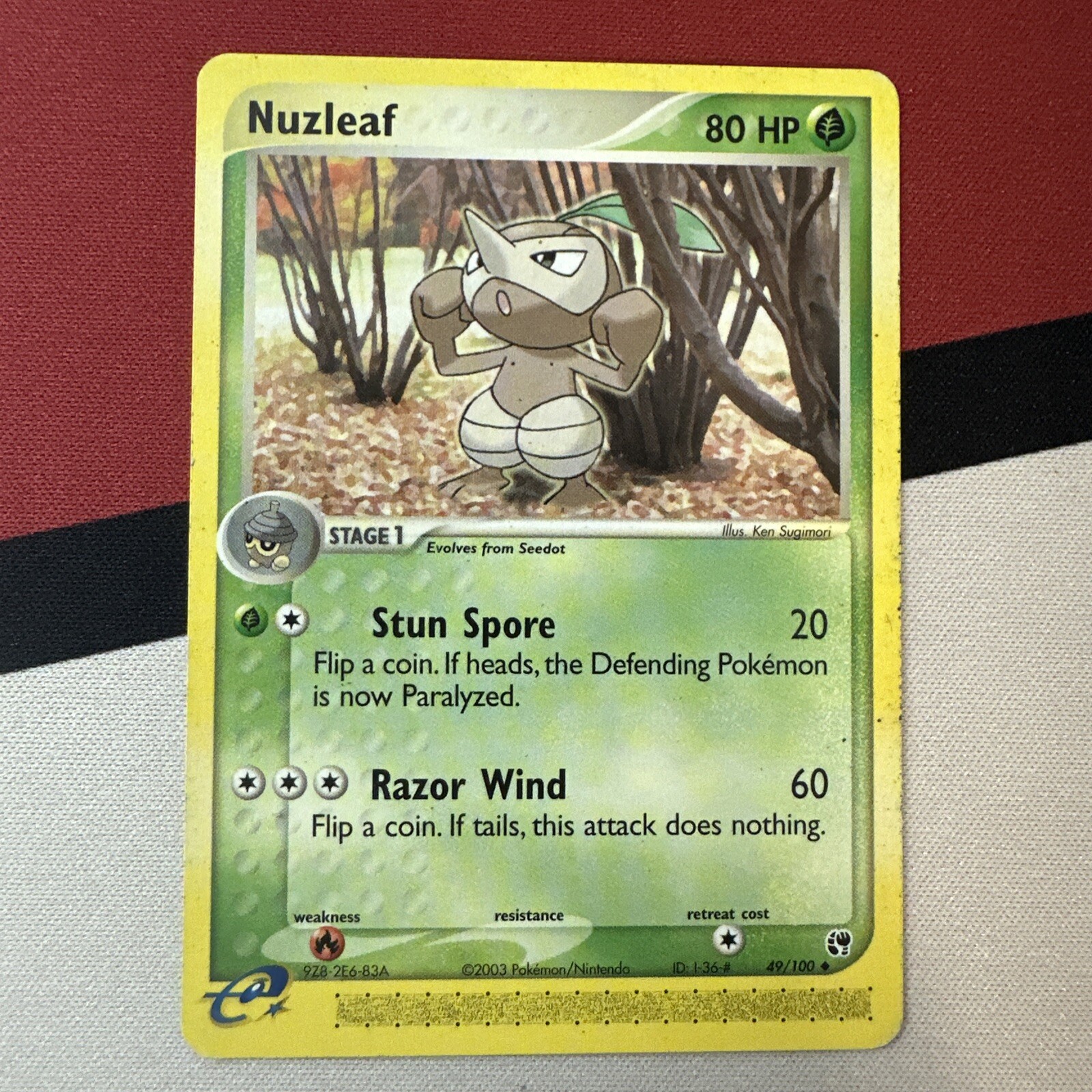 Pokemon TCG Single - Nuzleaf (Sandstorm 49/100)