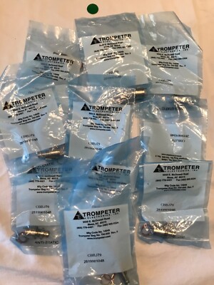 TROMPETER CBBJ79 RF/COAXIAL, TWINAX / TRIAX, 3-lug bulkhead mount connector