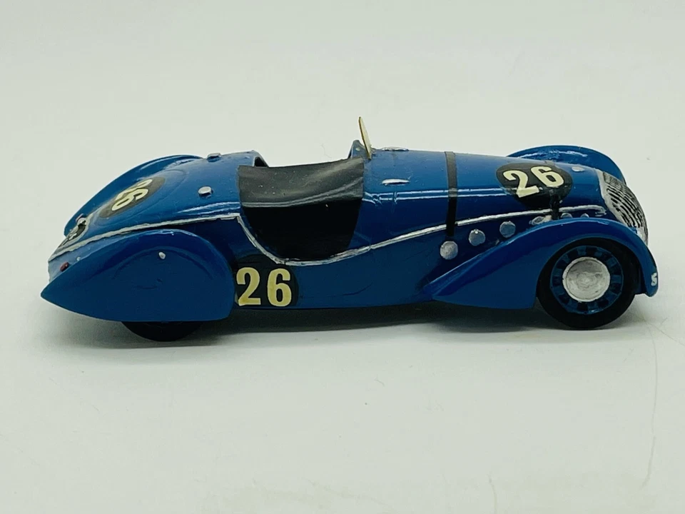 REPLICAS PEUGEOT Darl'mat 302 DS n°26 Le Mans 1937 Pujol - Contet  1.43 - Photo 3/4
