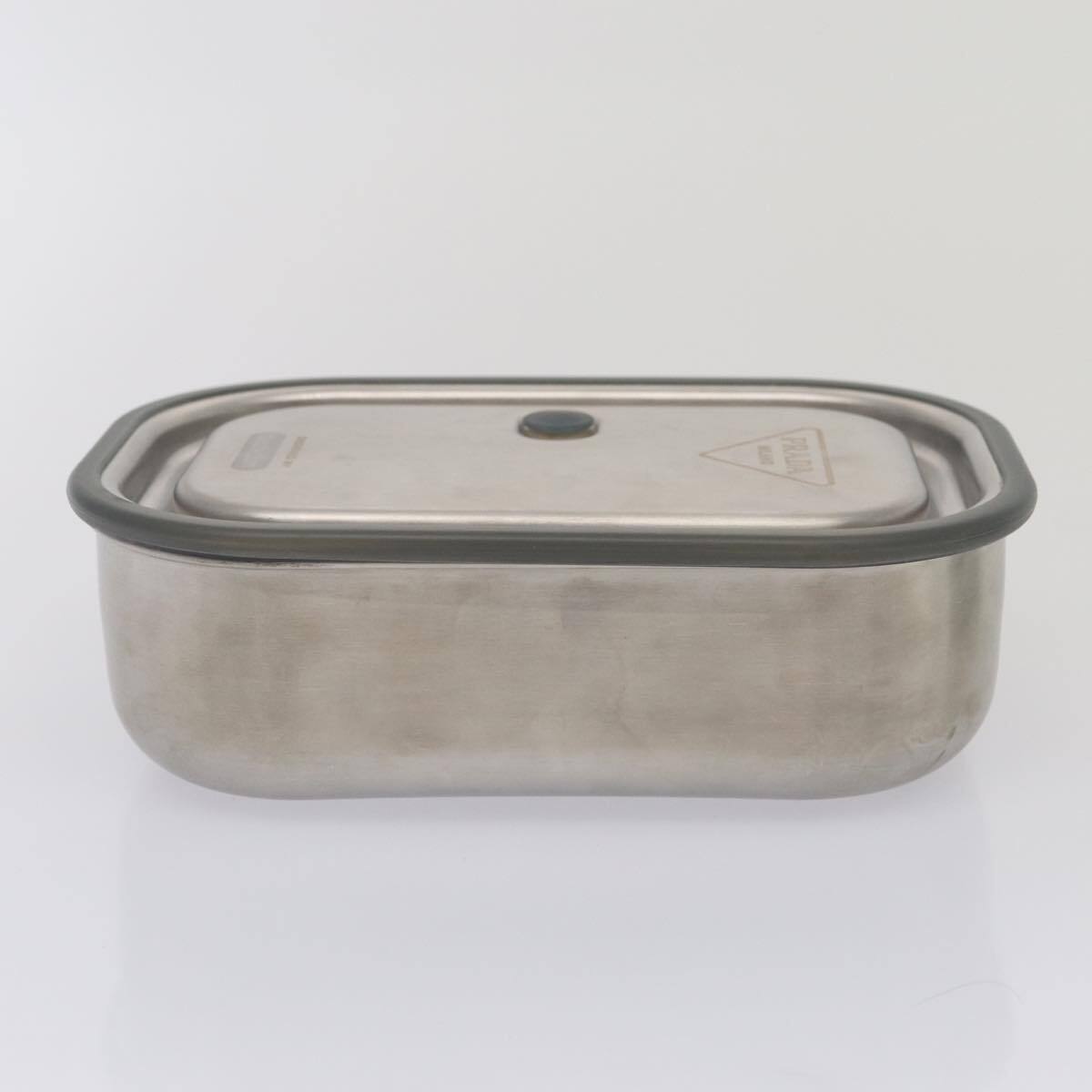 PRADA LUNCH BOX OUTDOOR COLLECTION BLACK BLUM ACCIAIO 2UP001