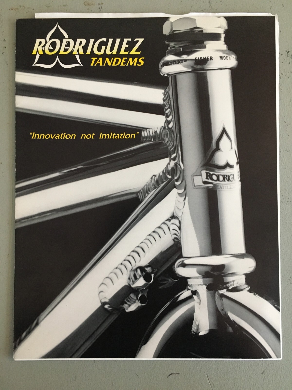 Vintage Original Rodriguez Tandem Bicycle Catalog 1992 (35.00 USD)