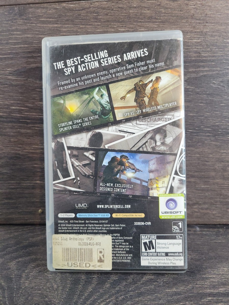 Tom Clancy's Splinter Cell Essentials (Sony PSP, 2006) CIB