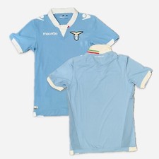 Maillot de foot SS LAZIO 2014/15 domicile Macron série A Italie Macron XL BNWOT