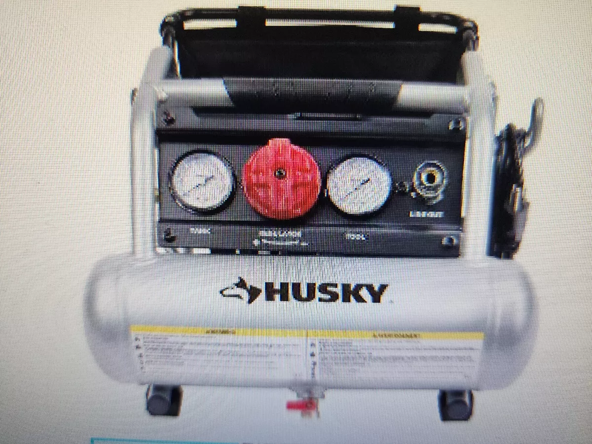 Husky 1 Gal. Silent Air Compressor eBay