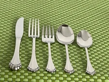 Oneida Community MARQUETTE Stainless Glossy USA Flatware SMART CHOICE A103WU