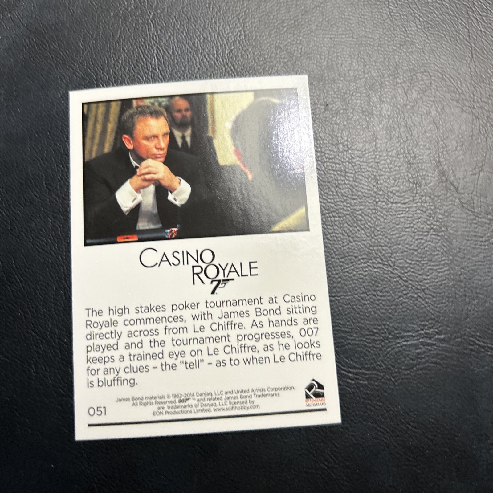 B4d James Bond 007 Casino Royale 2014 #051 Daniel Craig High Stakes Poker