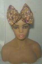 African Head Wraps for Women :Headwraps Tie Scarf : Traditional Turbans Headwear