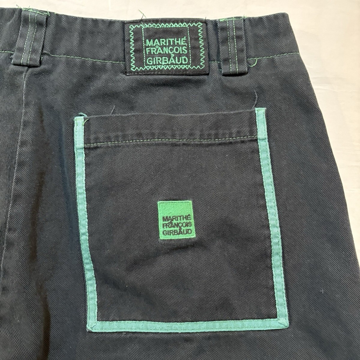Vintage Marithe Francois Girbaud Baggy Strap Shorts Sz 40 Vintage Marithe Francois Girbaud Baggy Strap Shorts Sz 40