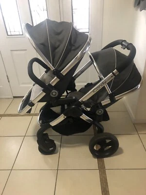 icandy double pram second hand